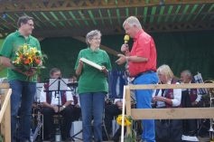 Ehrung Marga Brunnecker mit der Landesehrennadel
